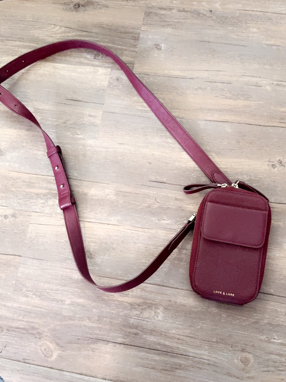 Love & Lore Cell Phone Crossbody Bag